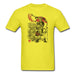 A Link Between Worlds Sumi-E Unisex Classic T-Shirt - yellow / S