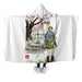 A Link To The Past Watercolor Hooded Blanket - Adult / Premium Sherpa