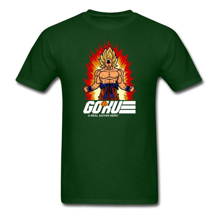 A Real Saiyan Hero Unisex Classic T-Shirt - forest green / S