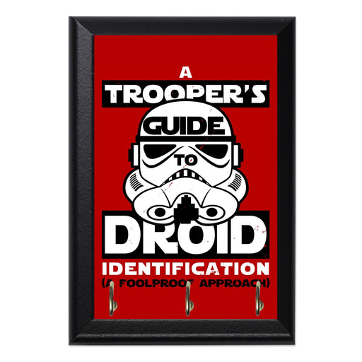 A Trooper s Guide To Droid Identification Key Hanging Plaque - 8 x 6 / Yes
