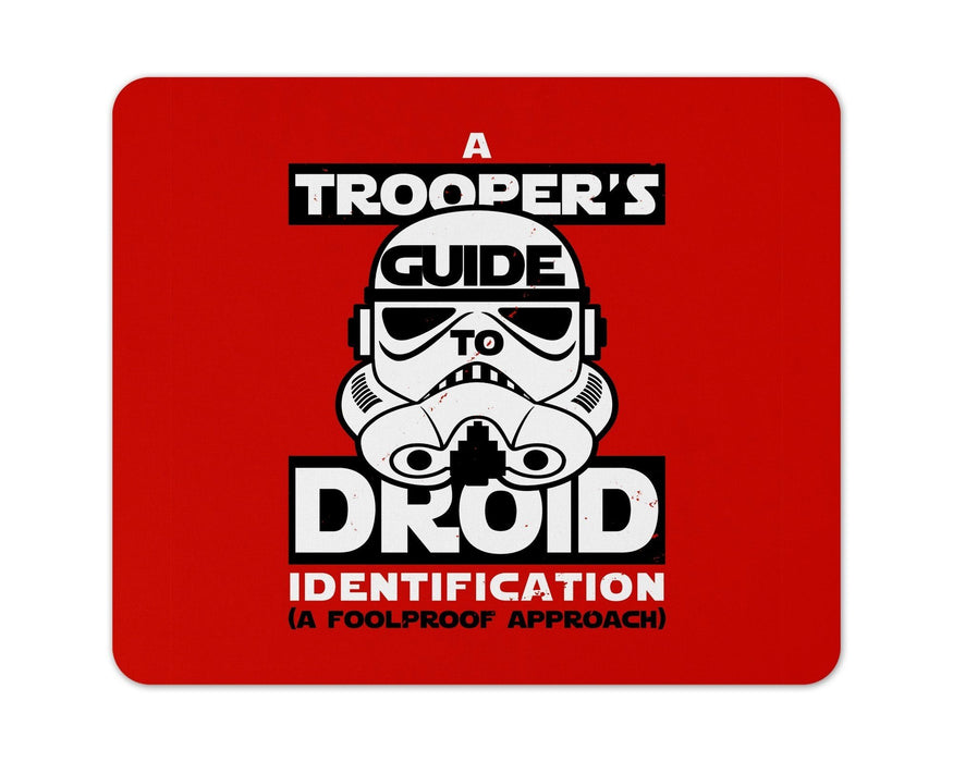 A Trooper s Guide To Droid Identification Mouse Pad