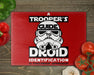 A Trooper’s Guide To Droid Identification Cutting Board