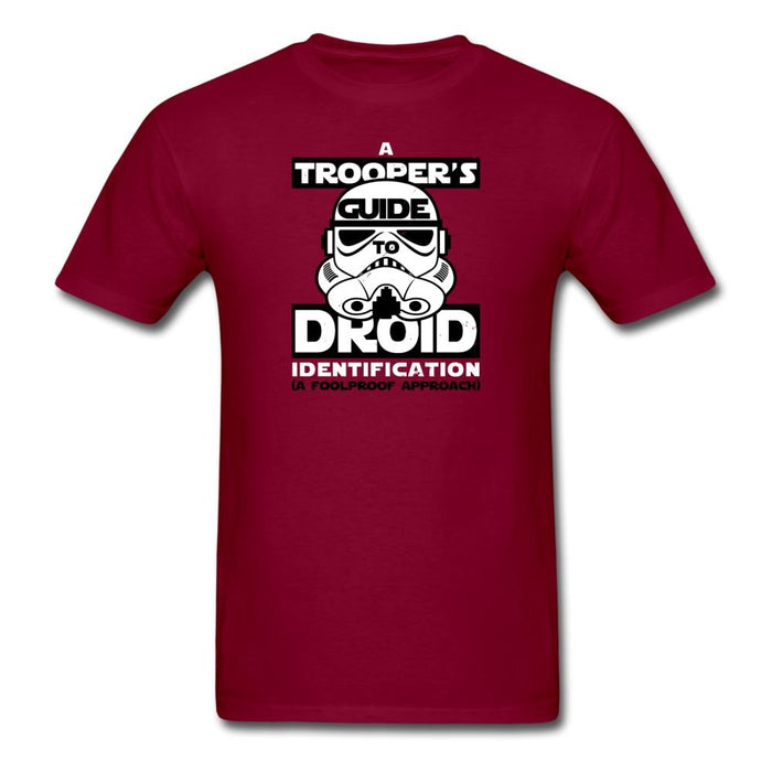 A Trooper’s Guide To Droid Identification Unisex Classic T-Shirt - burgundy / S