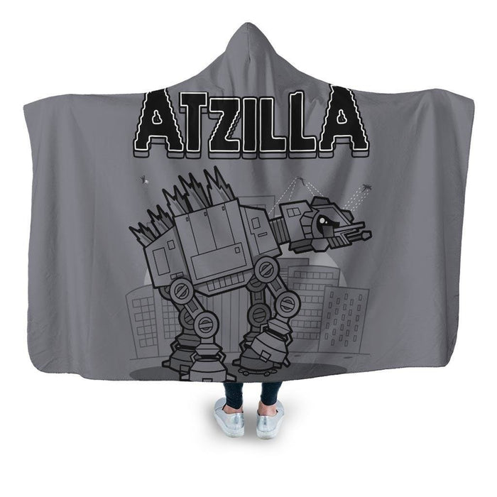 A Tzilla Hooded Blanket - Adult / Premium Sherpa