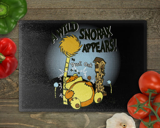 A Wild Snorax Appears Cutting Board
