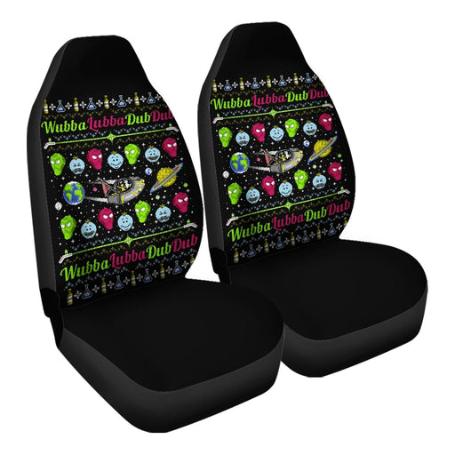 A Wubba Lubba Xmas Car Seat Covers - One size