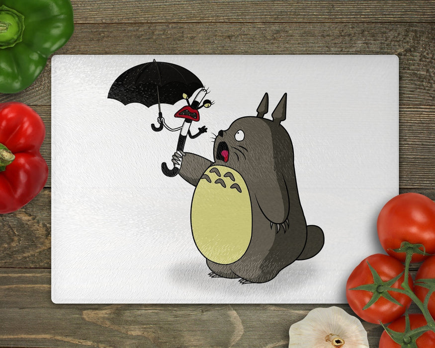 Aaahh Fake Umbrella! Cutting Board