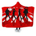 Abbey Road Killer Red Hooded Blanket - Adult / Premium Sherpa