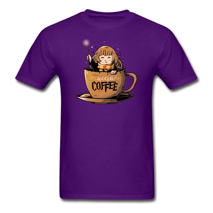 Accio Coffee Unisex Classic T-Shirt - purple / S