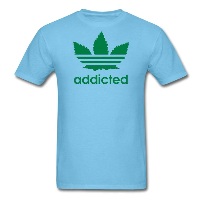 Addicted Unisex T-Shirt - aquatic blue / S