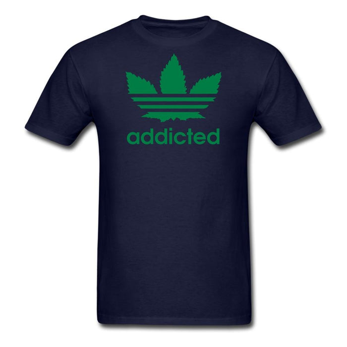 Addicted Unisex T-Shirt - navy / S