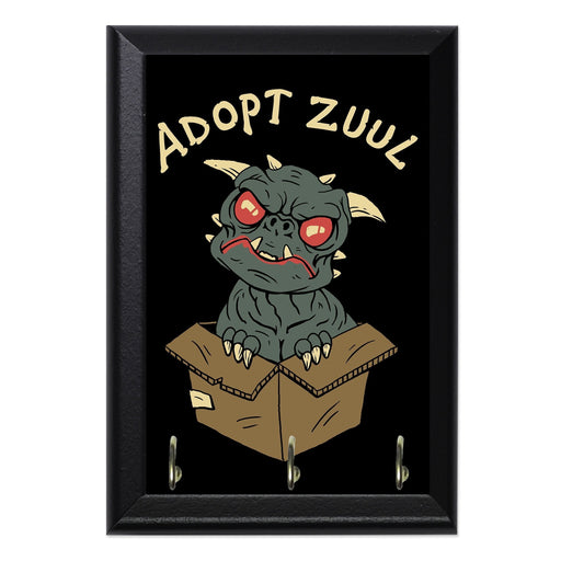 Adopt Zuul Wall Plaque Key Holder - 8 x 6 / Yes