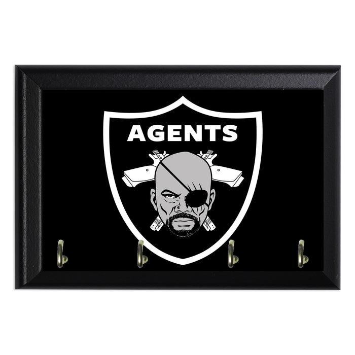 Agents Key Hanging Plaque - 8 x 6 / Yes