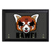 Aggressive Growl Key Hanging Plaque - 8 x 6 / Yes