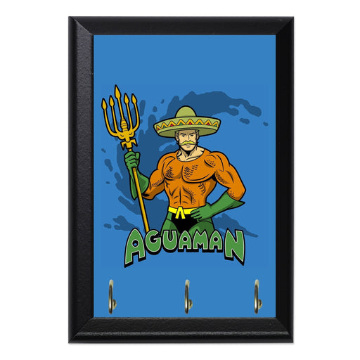 Aguaman Key Hanging Plaque - 8 x 6 / Yes