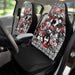 Ahegao Anime Black And Red Car Seat Covers - One size