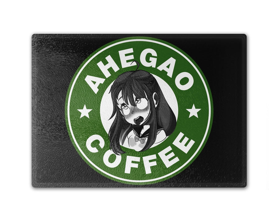 Ahegao Coffee 10 Cutting Board