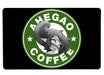 Ahegao Coffee 11 Large Mouse Pad