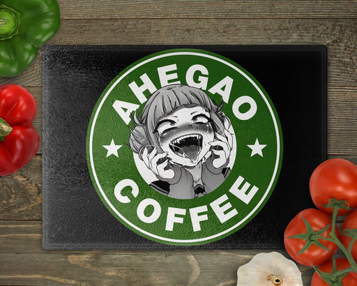 Ahegao Coffee 5 Cutting Board