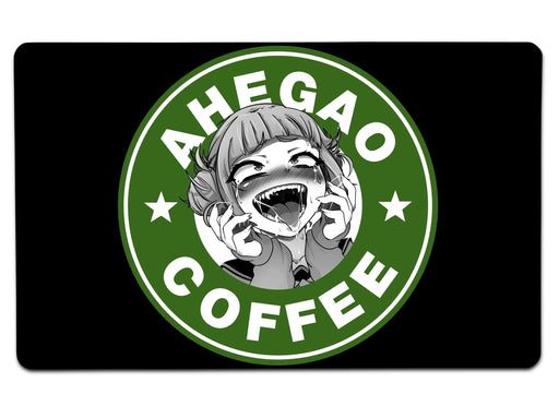 Ahegao Coffee 5 Large Mouse Pad