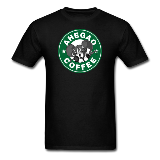 Ahegao Coffee 6 Unisex Classic T-Shirt - black / S