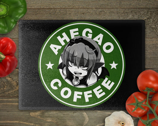 Ahegao Coffee 7 Cutting Board