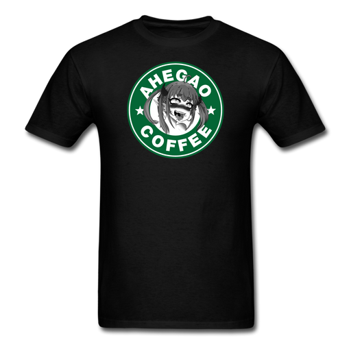 Ahegao Coffee 9 Unisex Classic T-Shirt - black / S