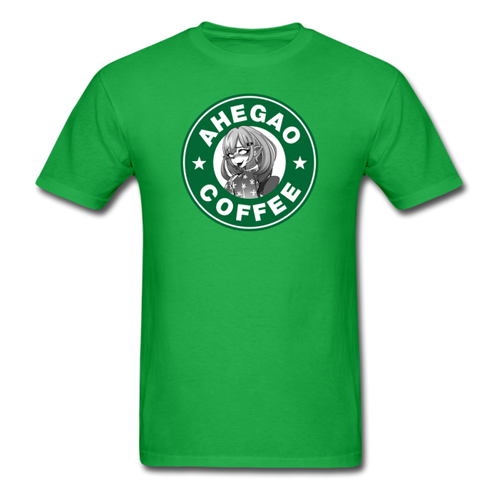 Ahegao Coffee V2Unisex Classic T-Shirt - bright green / S