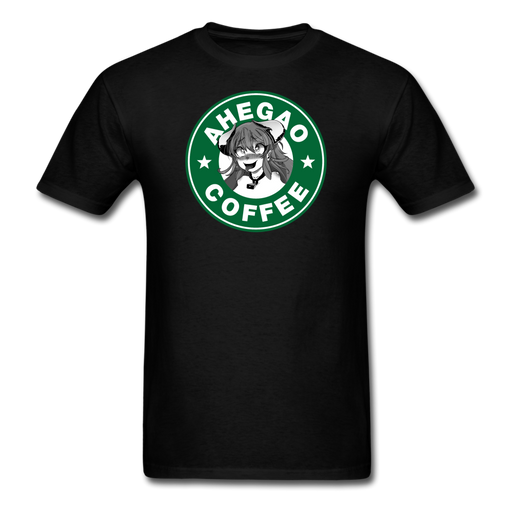 Ahegao Coffee V4 Unisex Classic T-Shirt - black / S