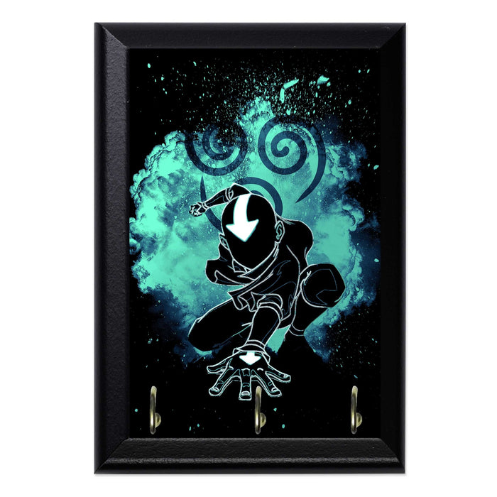 Air Bender Soul Key Hanging Wall Plaque - 8 x 6 / Yes