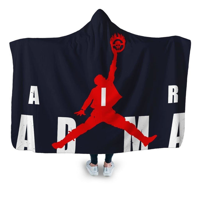 Air Mad Max Hooded Blanket - Adult / Premium Sherpa