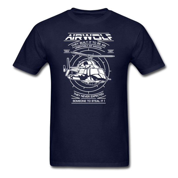 Air Wolf Unisex Classic T-Shirt - navy / S