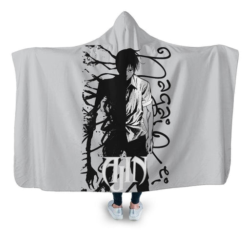 Ajin Hooded Blanket - Adult / Premium Sherpa