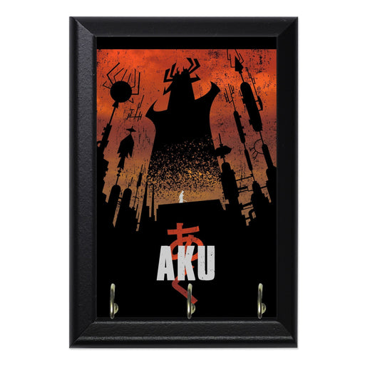 Akaiju Wall Plaque Key Holder - 8 x 6 / Yes