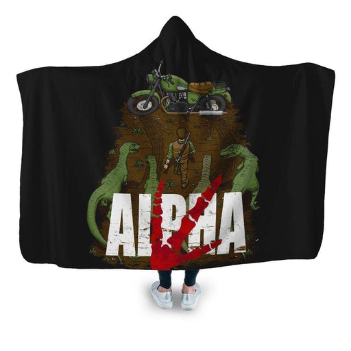 Akira Park Hooded Blanket - Adult / Premium Sherpa