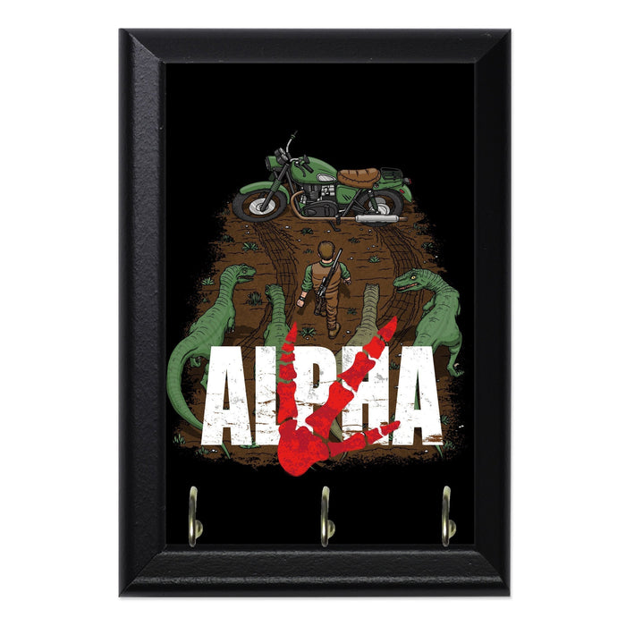 Akira Park Wall Plaque Key Holder - 8 x 6 / Yes