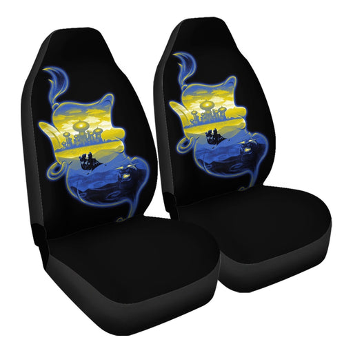 Aladdin Silhouette Car Seat Covers - One size