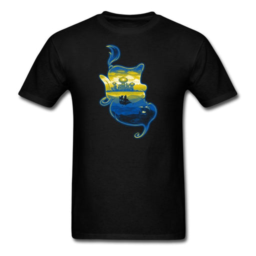 Aladdin Silhouette Unisex Classic T-Shirt - black / S