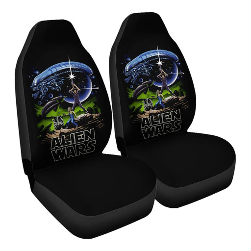 Alien Wars Car Seat Covers - One size