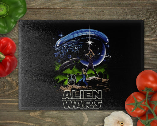 Alien Wars Cutting Board