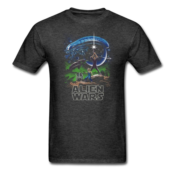 Alien Wars Unisex Classic T-Shirt - heather black / S