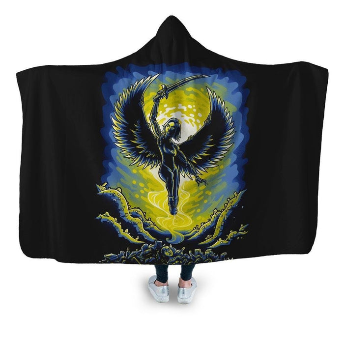 Alita Battle Hooded Blanket - Adult / Premium Sherpa