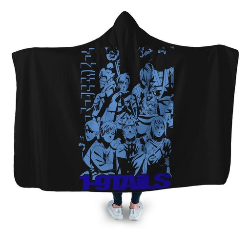 All Jinchurikis Hooded Blanket - Adult / Premium Sherpa
