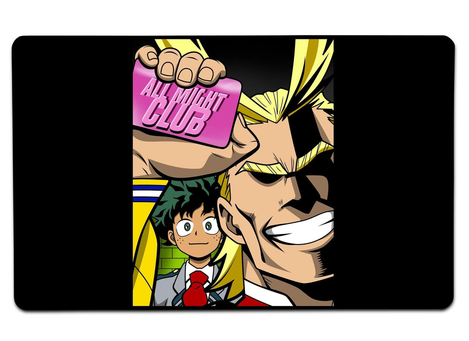 All Might Club R Large Mouse Pad