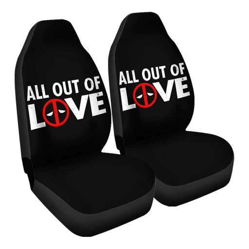 All Out Of Love Car Seat Covers - One size
