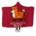 Alternative Fox Hooded Blanket - Adult / Premium Sherpa