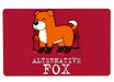 Alternative Fox Large Mouse Pad