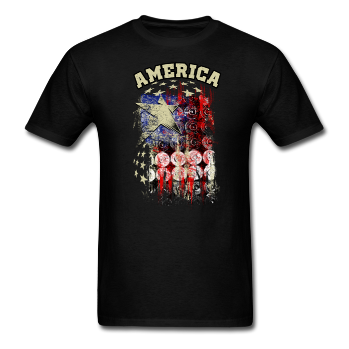 America Unisex Classic T-Shirt - black / S
