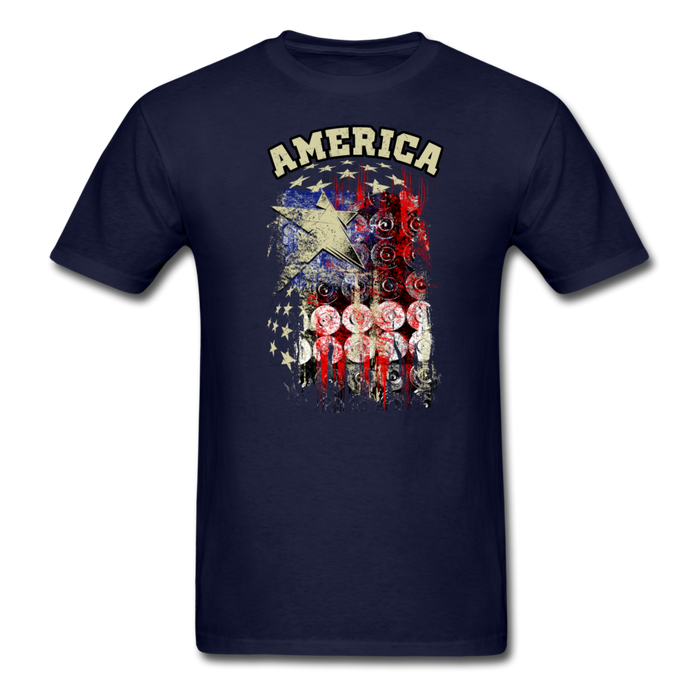 America Unisex Classic T-Shirt - navy / S