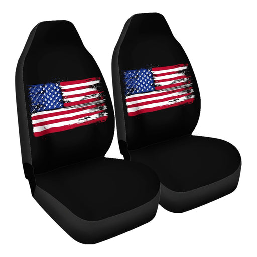 American Flag Car Seat Covers - One size